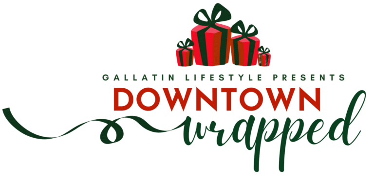 gallatin lifestyle presents downtown wrapped logo